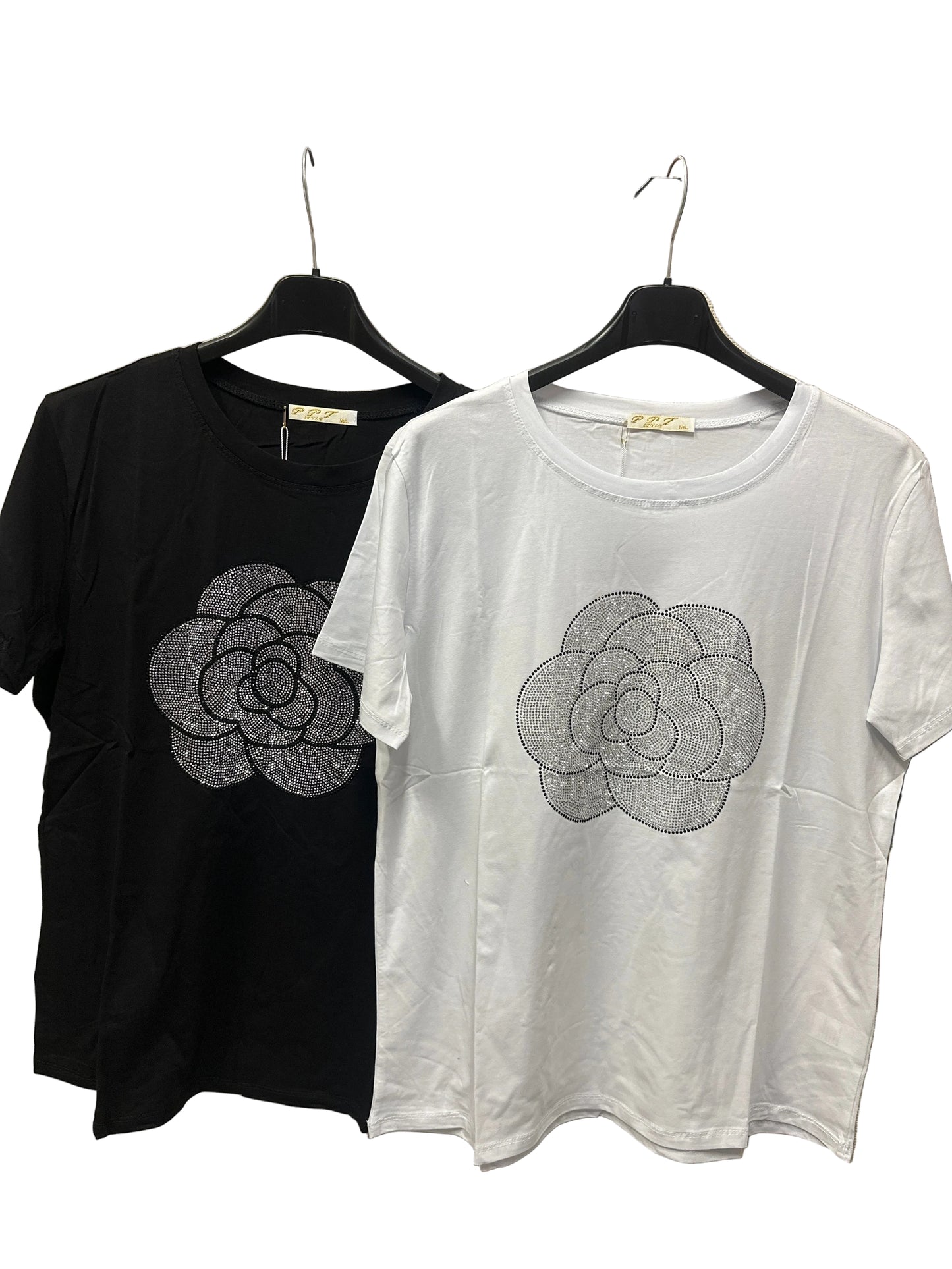 T-shirt Fiore strass art- 82542