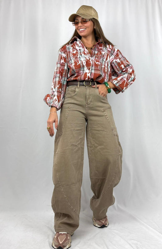 Jeans Balloon con tasconi art:MS2142- 2140