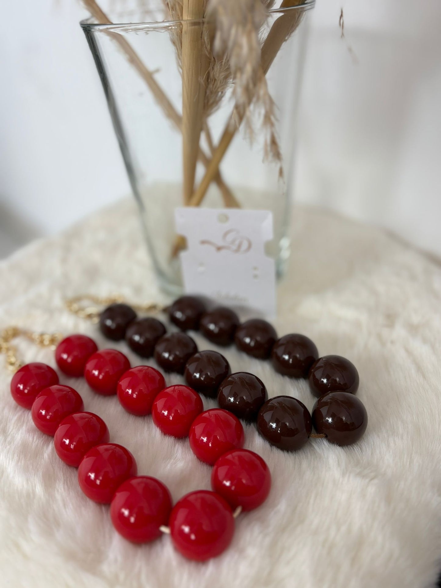 Collana perle grandi