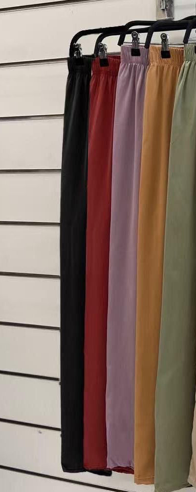 Pantalone tessuto fresco con laccetto art.AS428