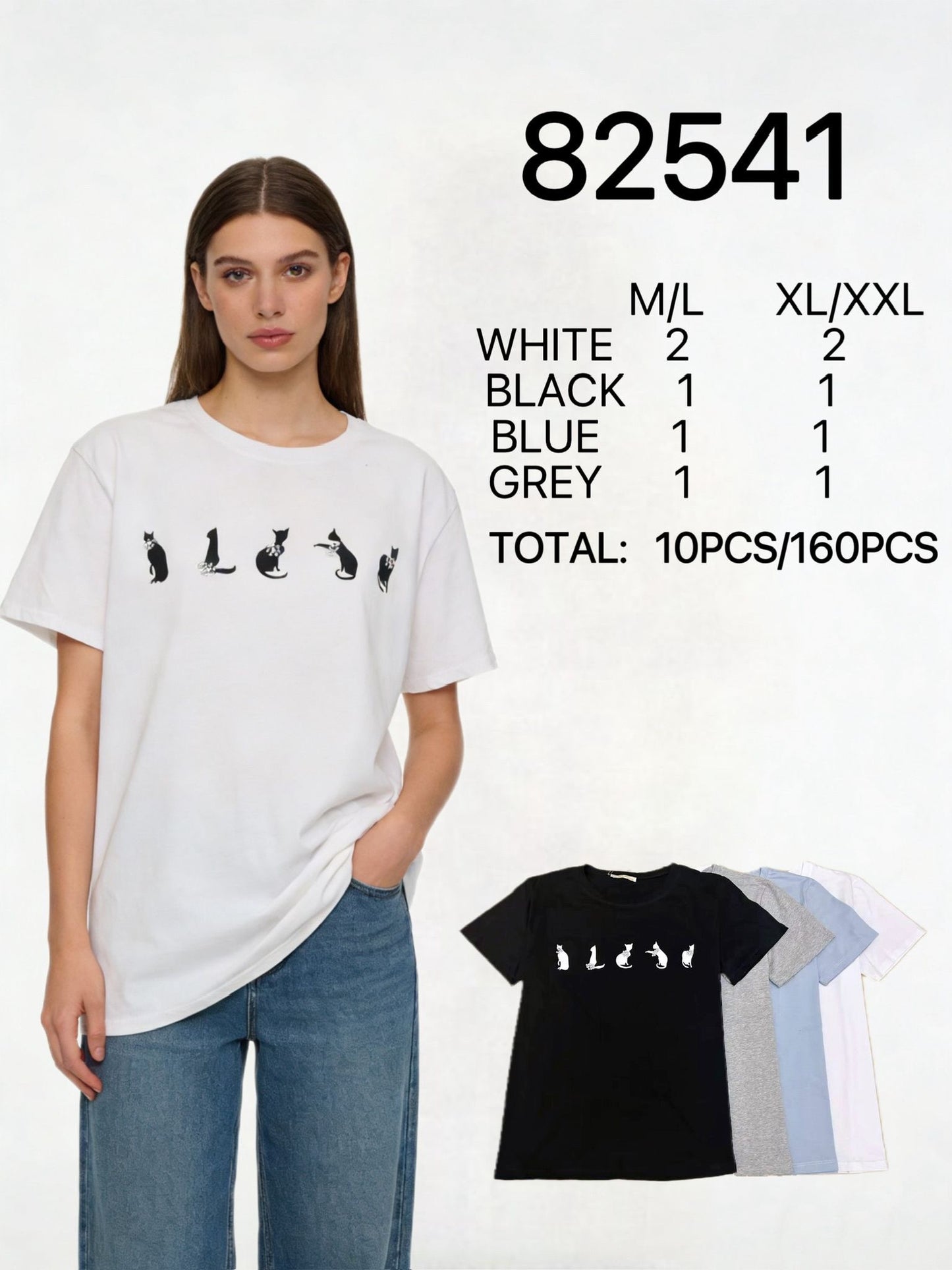 T shirt cat art.82541