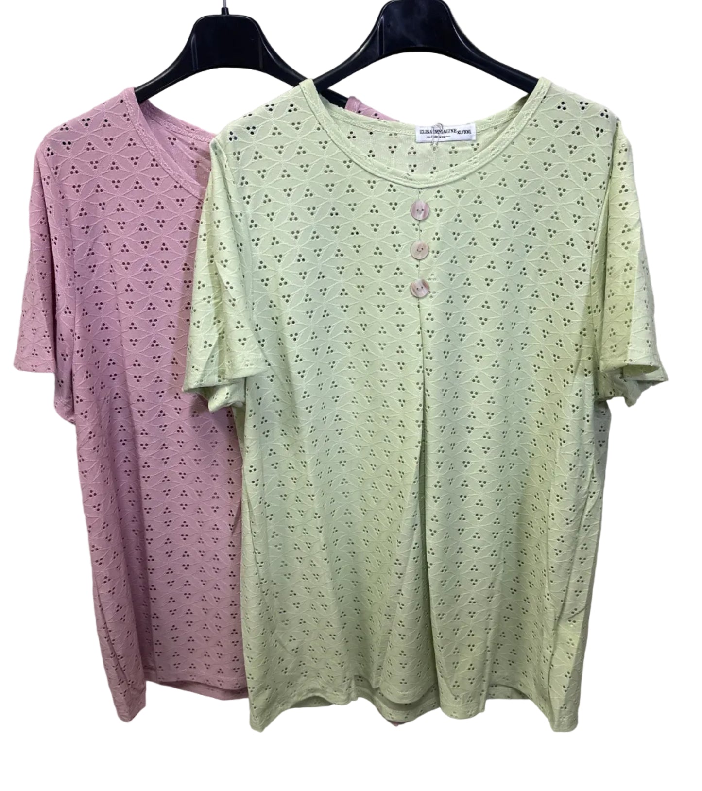 Camicia mezza manica traforata art.FG9533 promo3