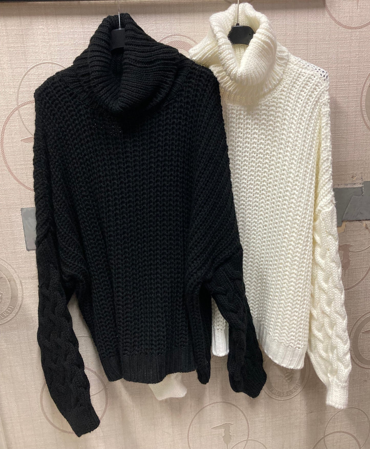 Maxi Pull con manica larga