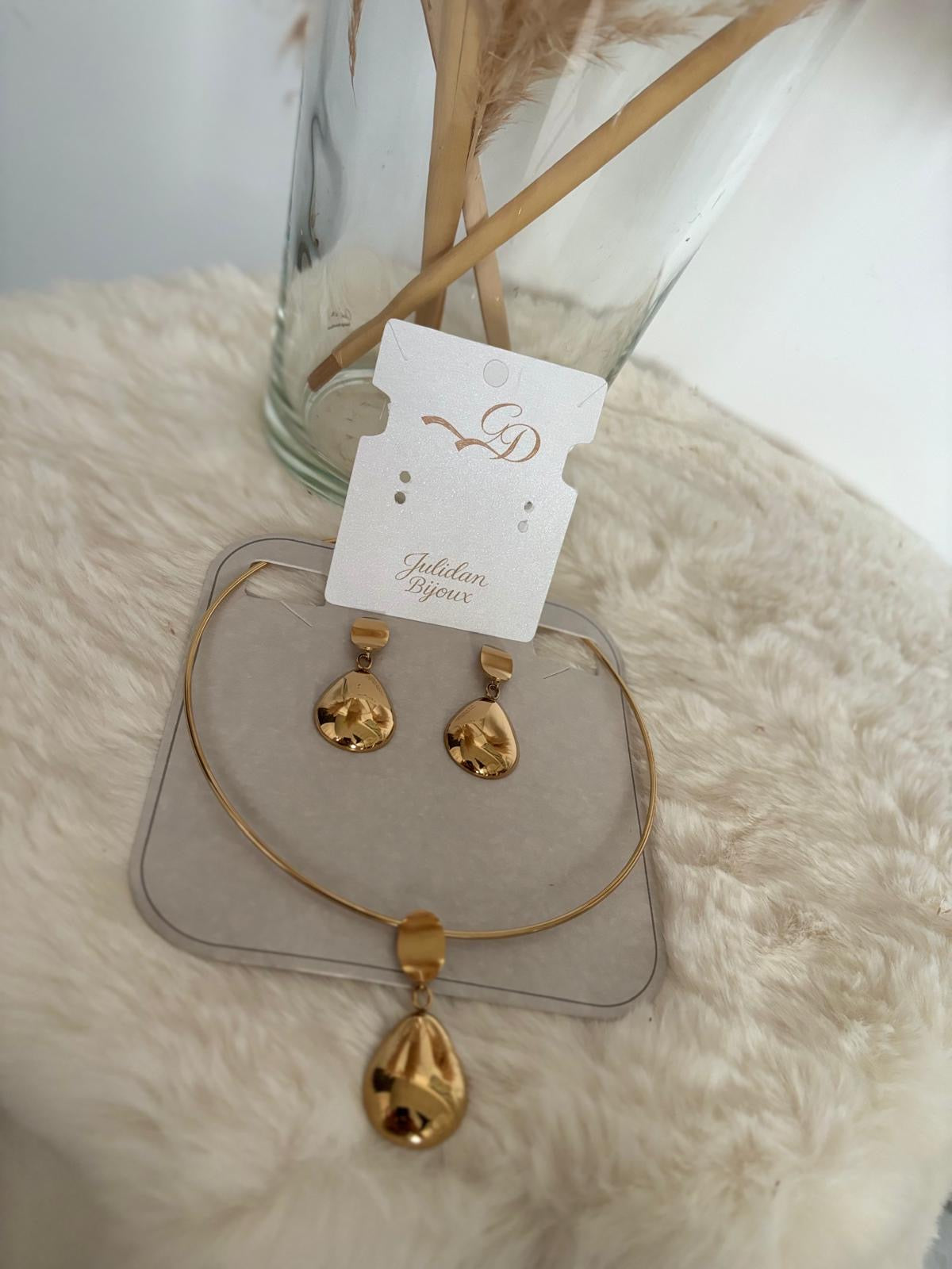 Set collana+orecchini