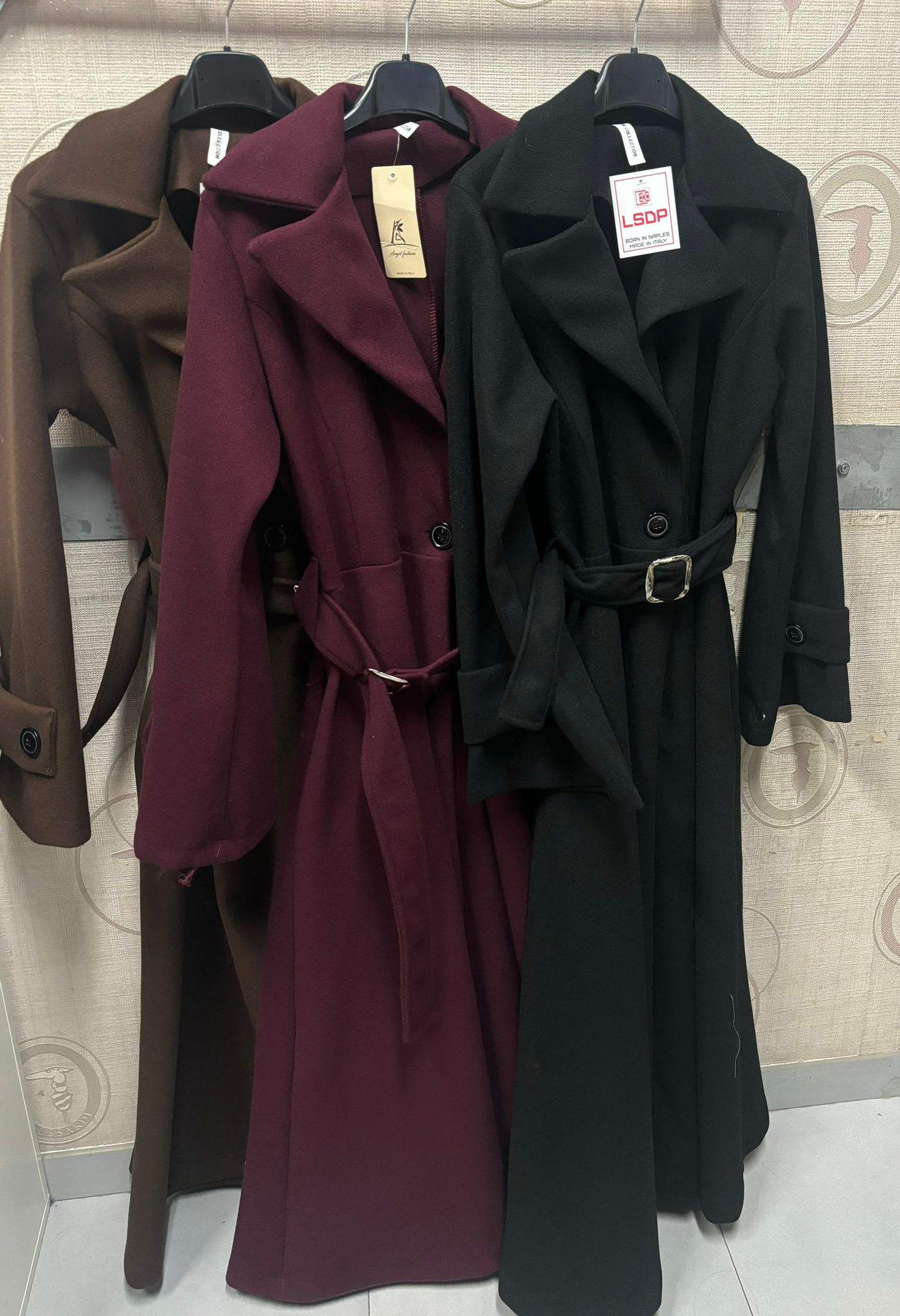 Cappotto lungo a campana