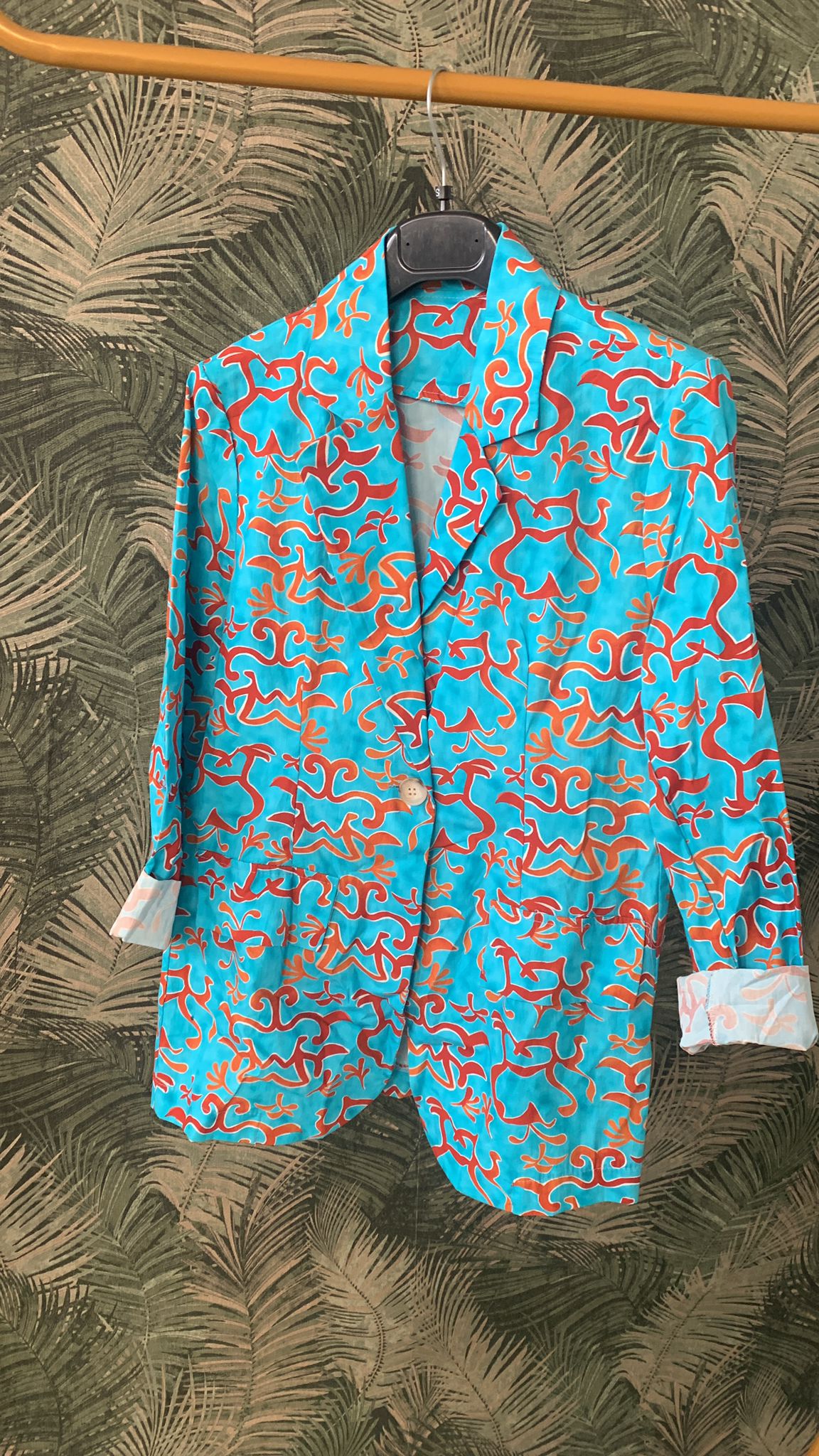 GIACCA FANTASY TURCHESE