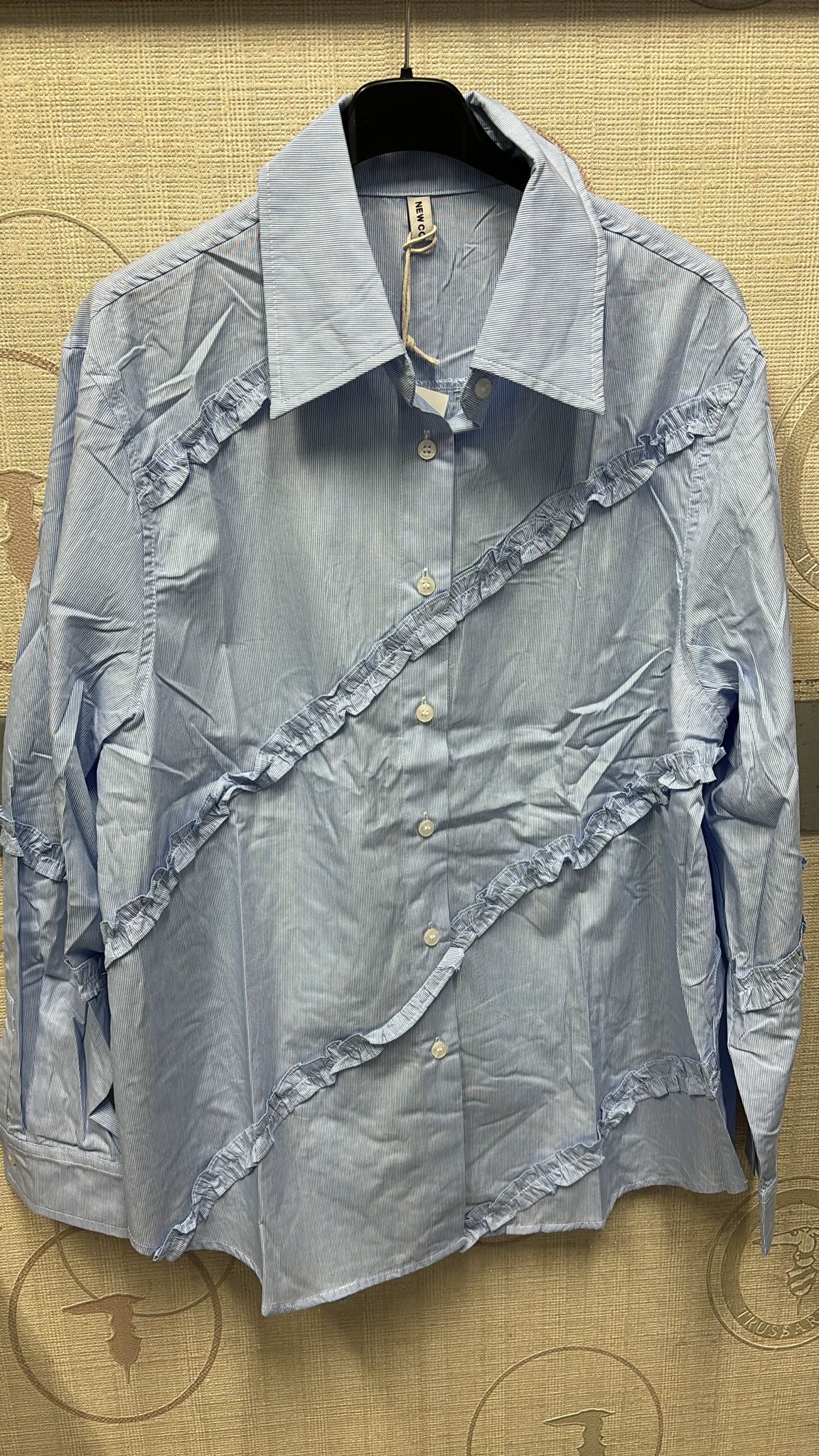 CAMICIA RIGHE MOD.JEANS ART.TT1015