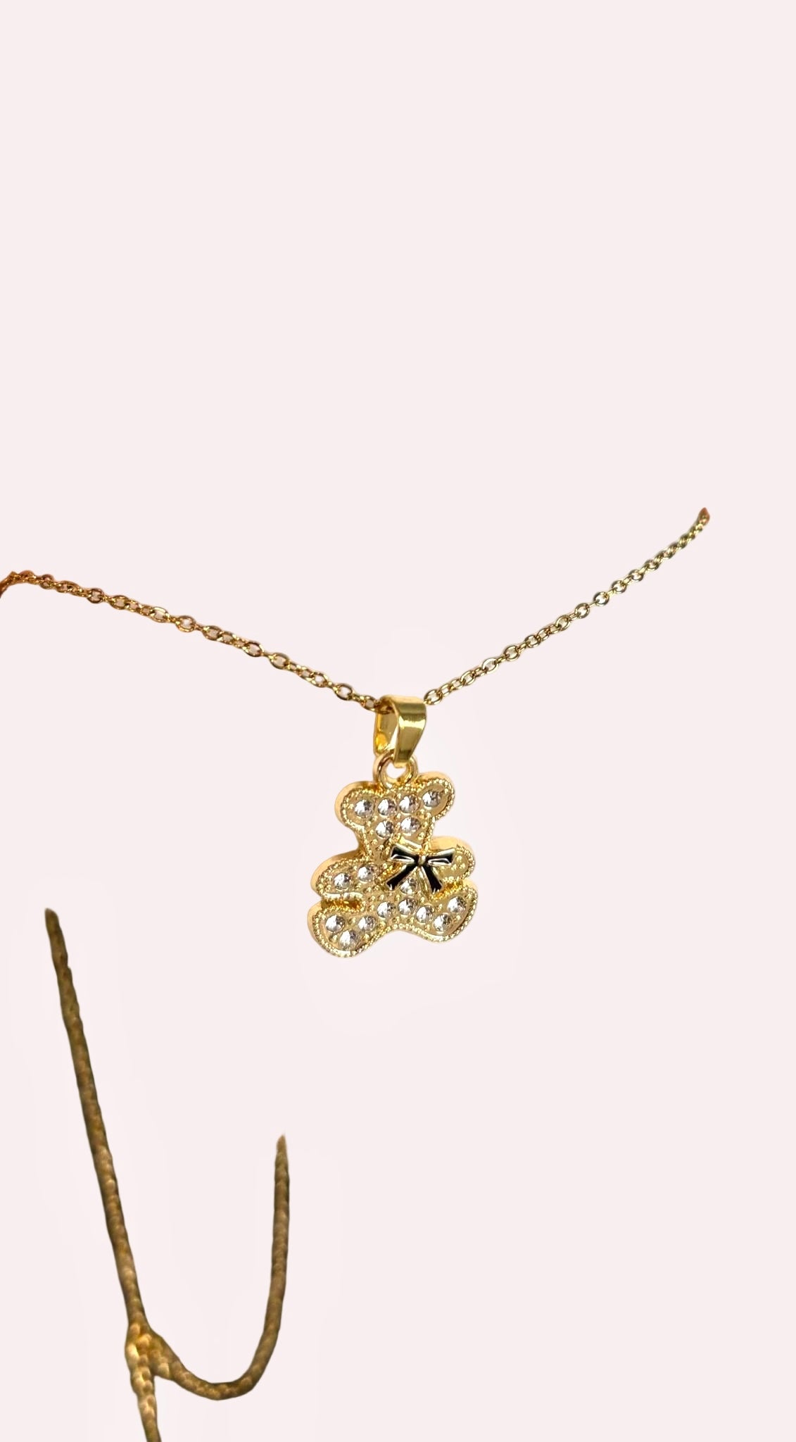 Collana teddy base oro promo
