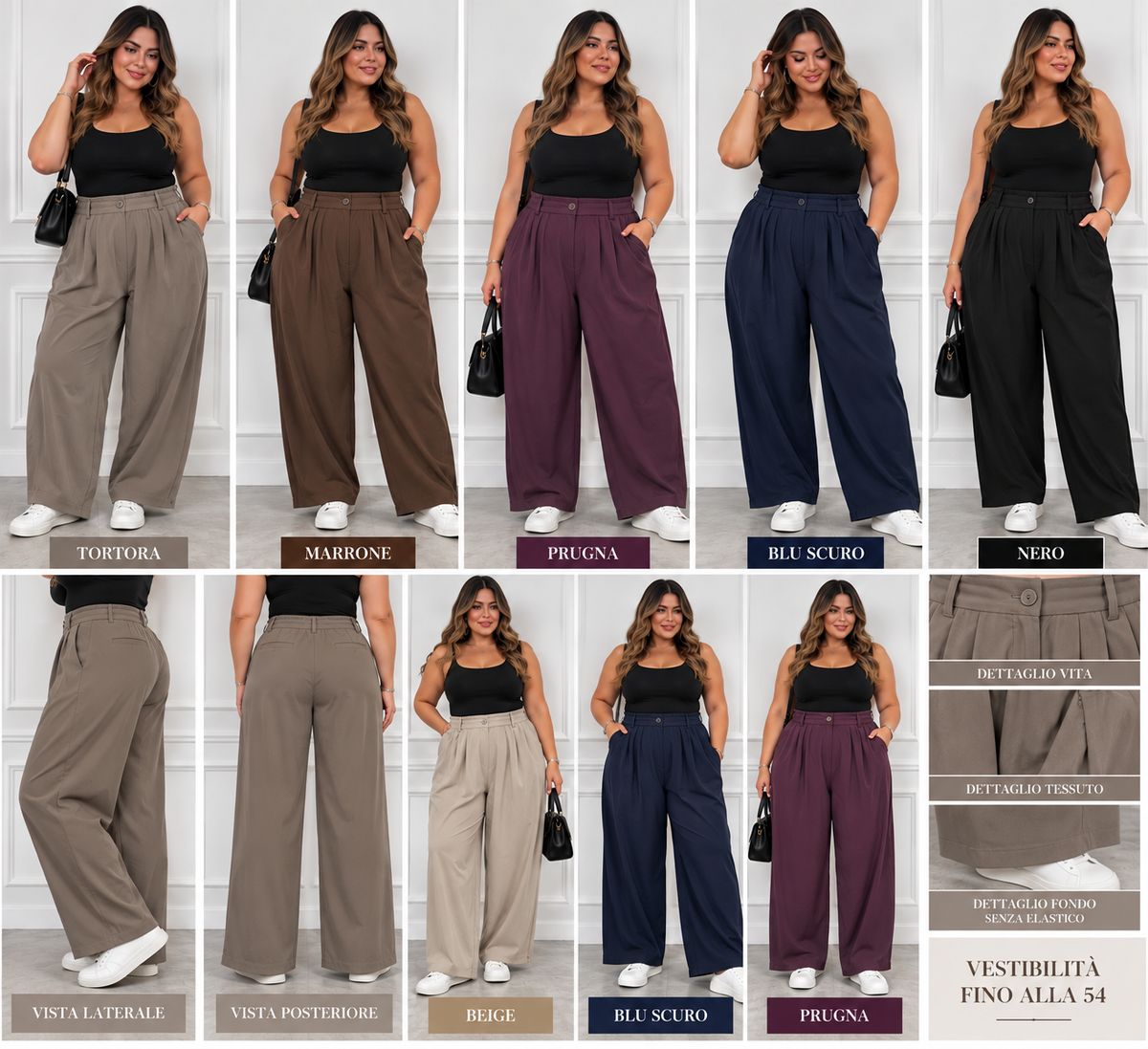 Pantalone luxesize art.LS3079