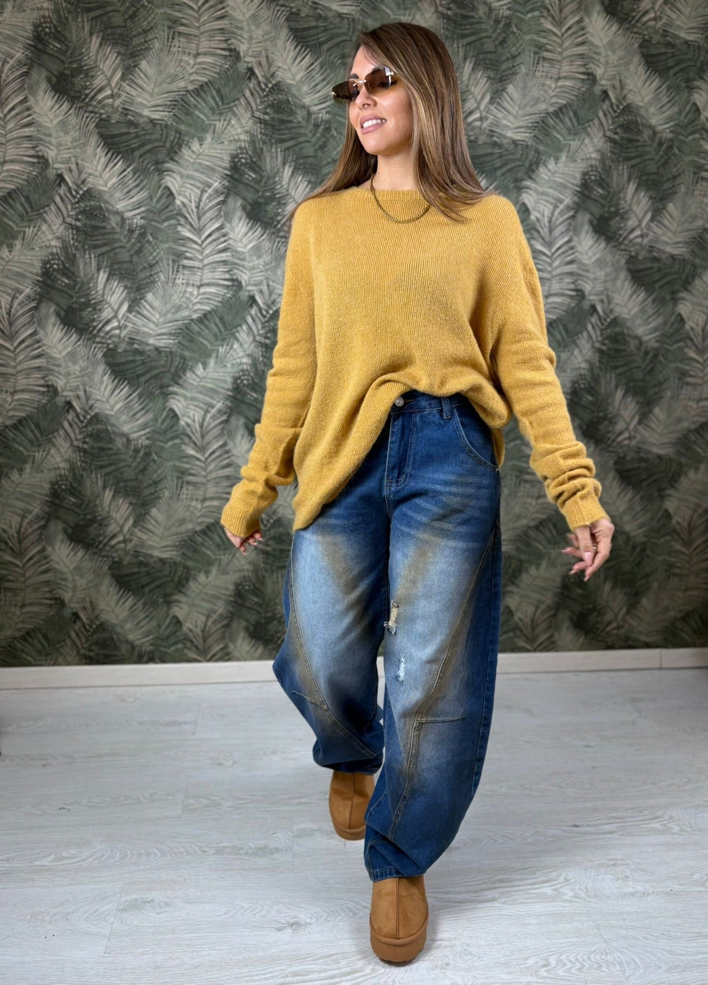 Maglia lunga lana pettinata LSDP