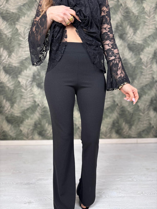 Pantalone a zampa Slim/curvy