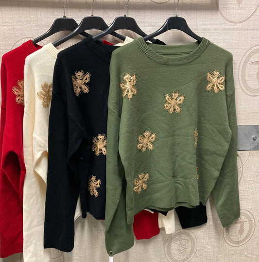 Maglioncino  lincino con fiori