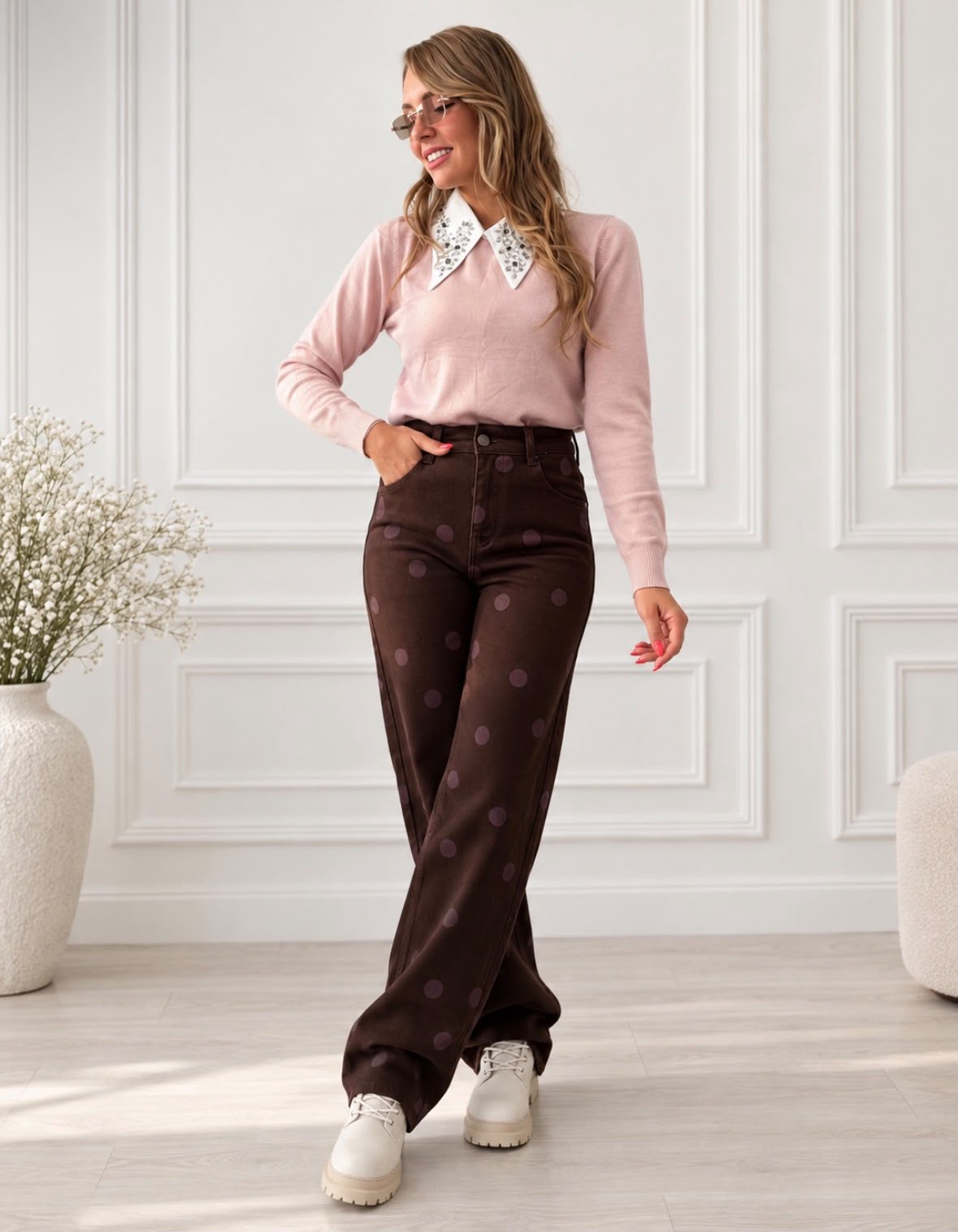 Jeans Pois art- jf652