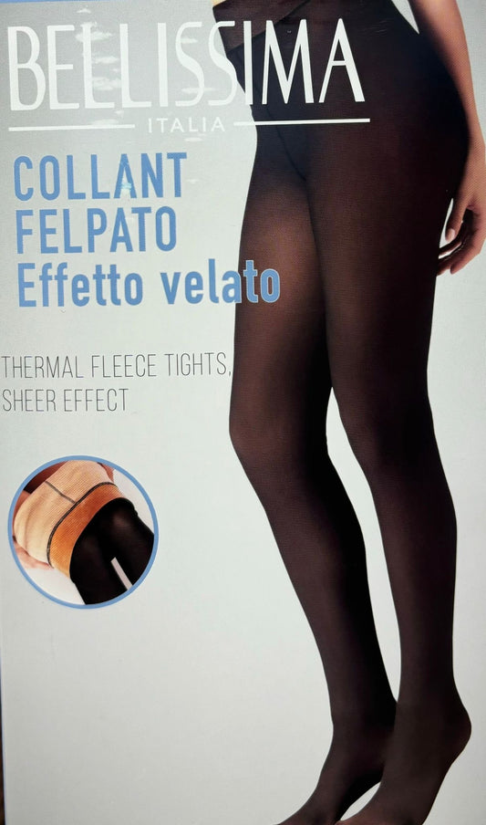 Collant bellissima felpati