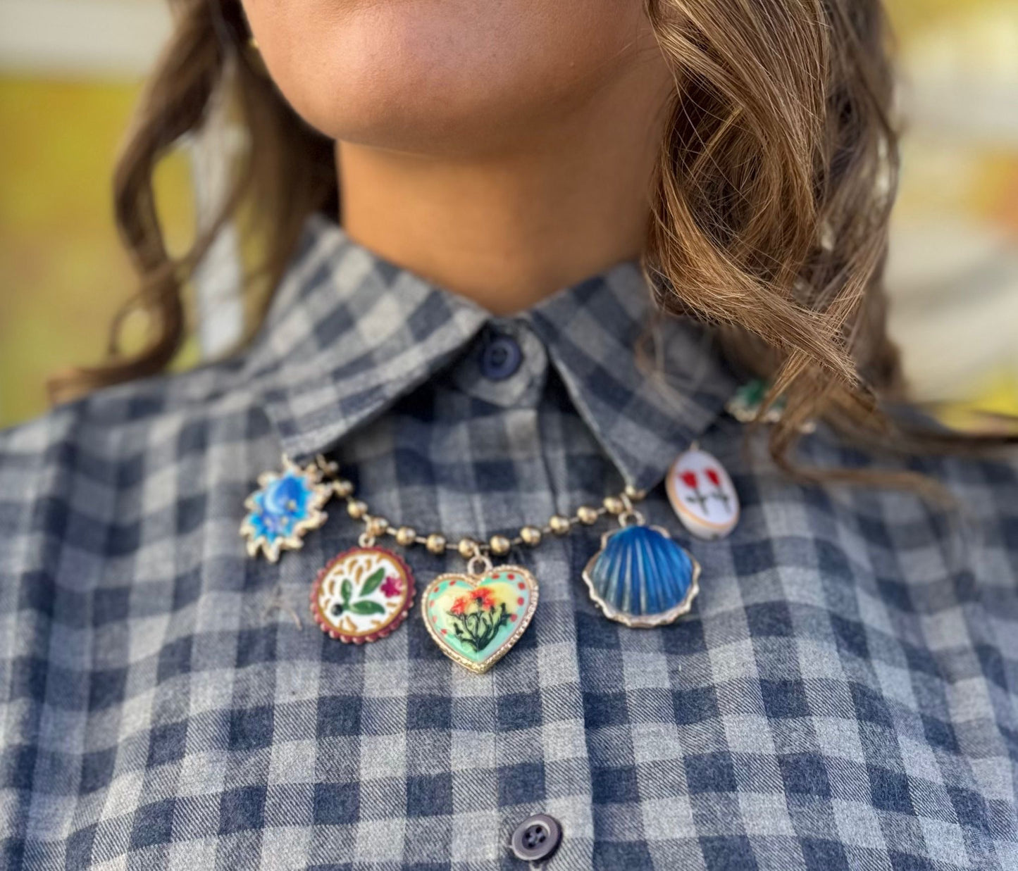 Doppia Collana con ciondoli