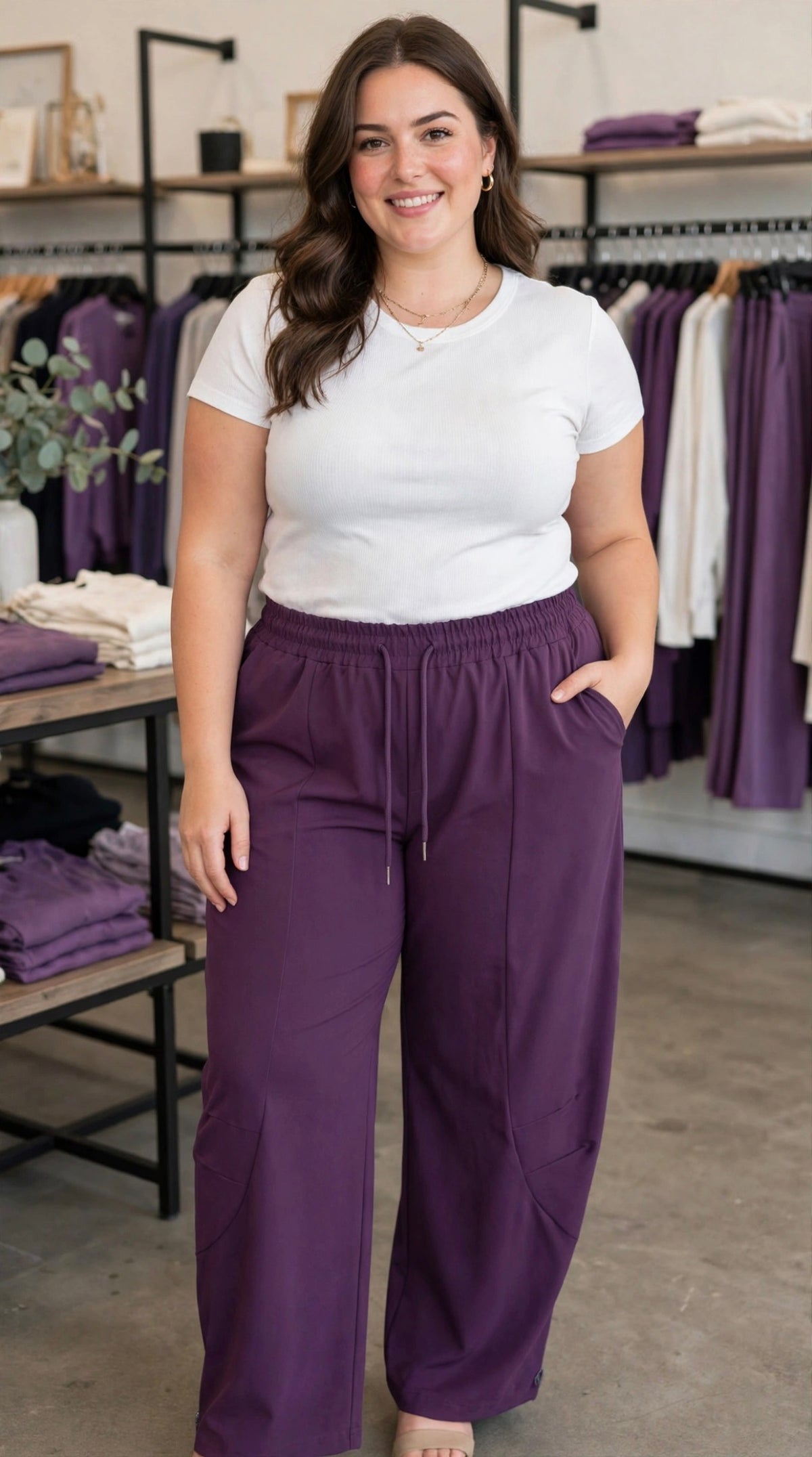 Pantalone nuvola curvy art.67031