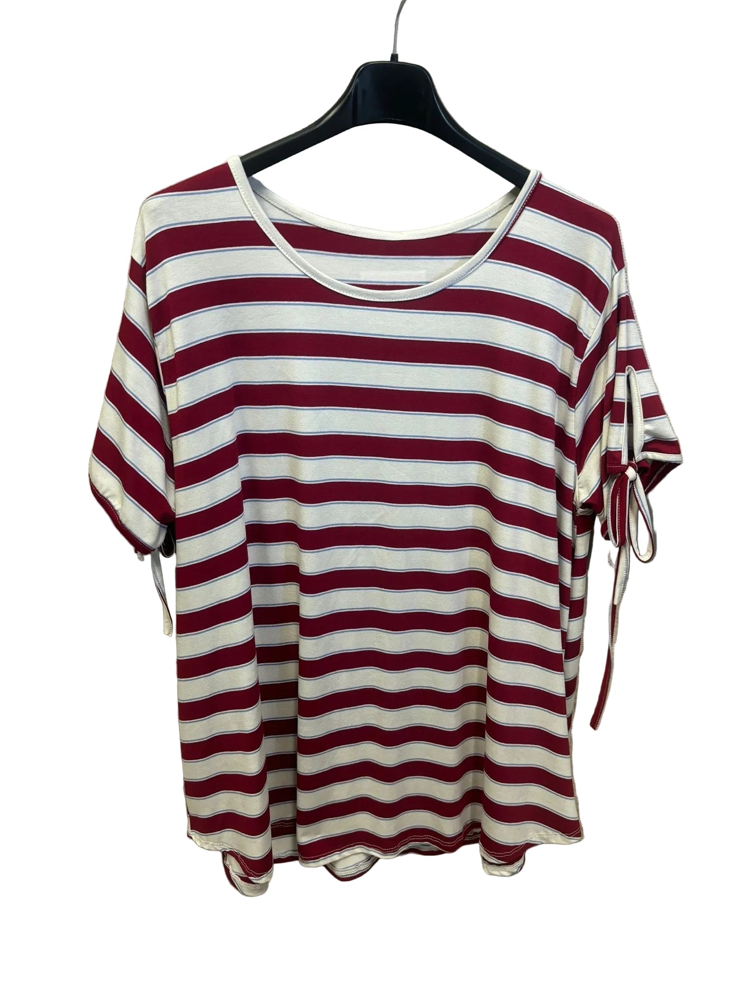 T-shirt curvy a Righe