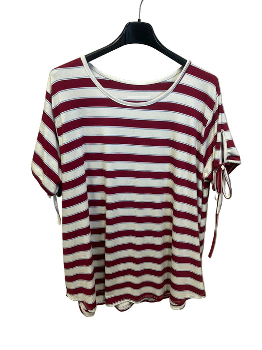 T-shirt curvy a Righe