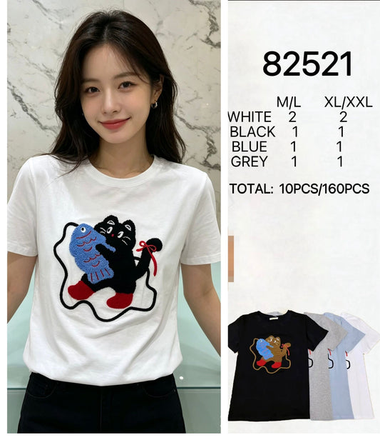 T-shirt peluche art.82521