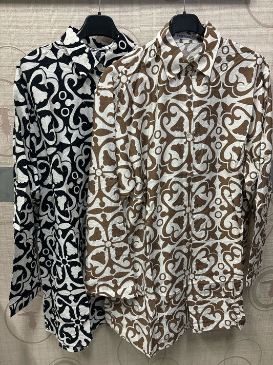 CAMICIONE STRASS ART.JS7139