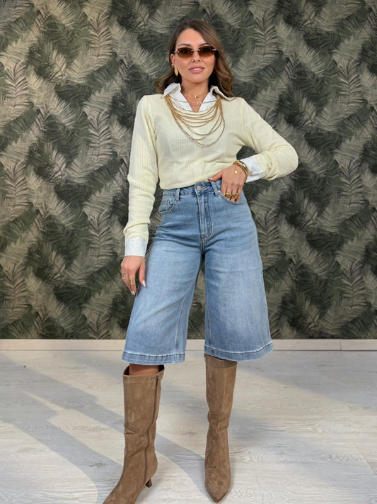 Bermuda jeans art.Fx5182