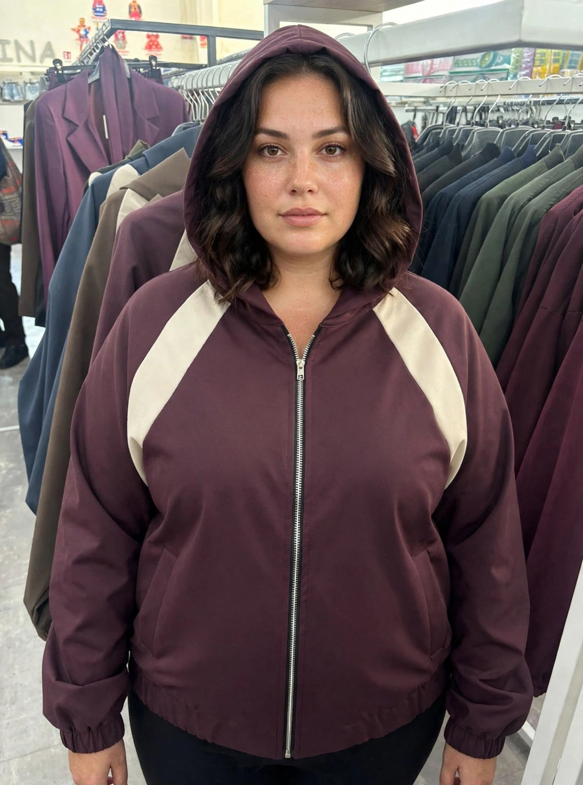 Giubbotto balloon bi-color slim/curvy