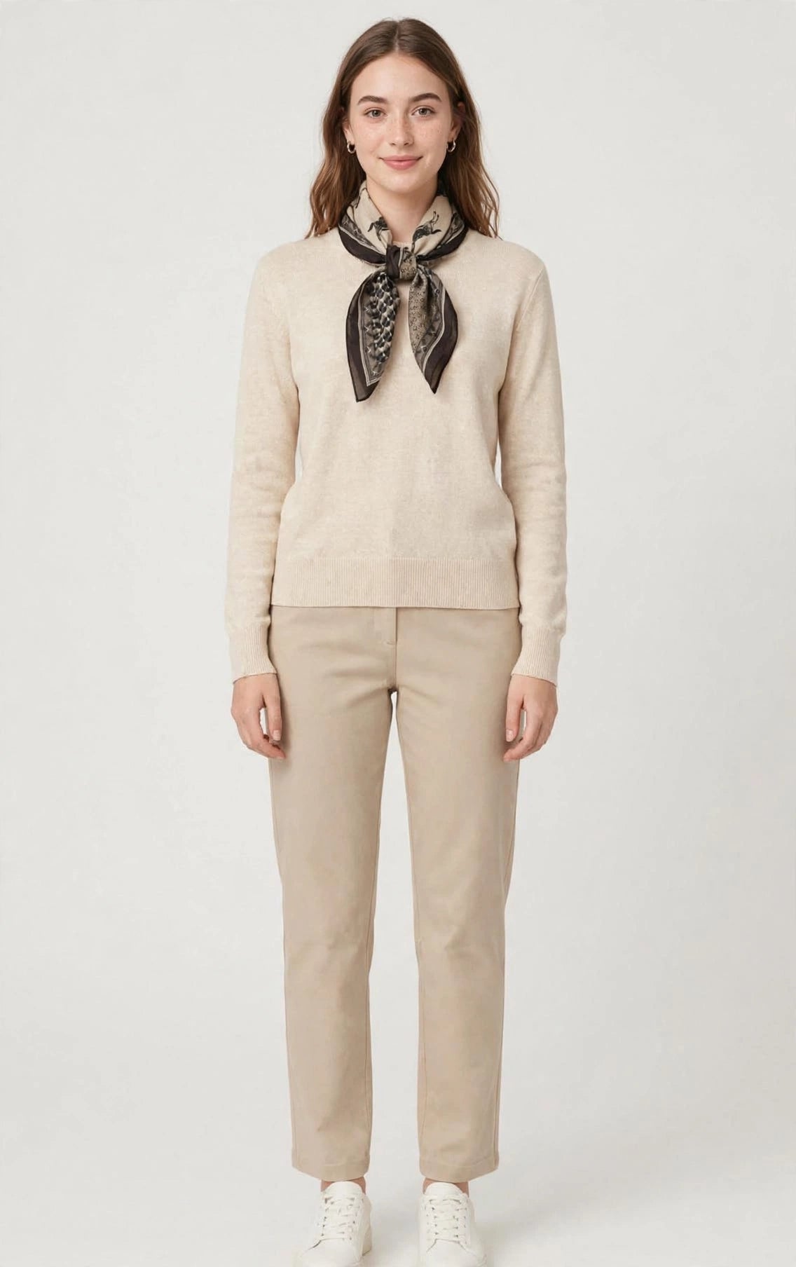 Maglioncino con foulard art- L06888