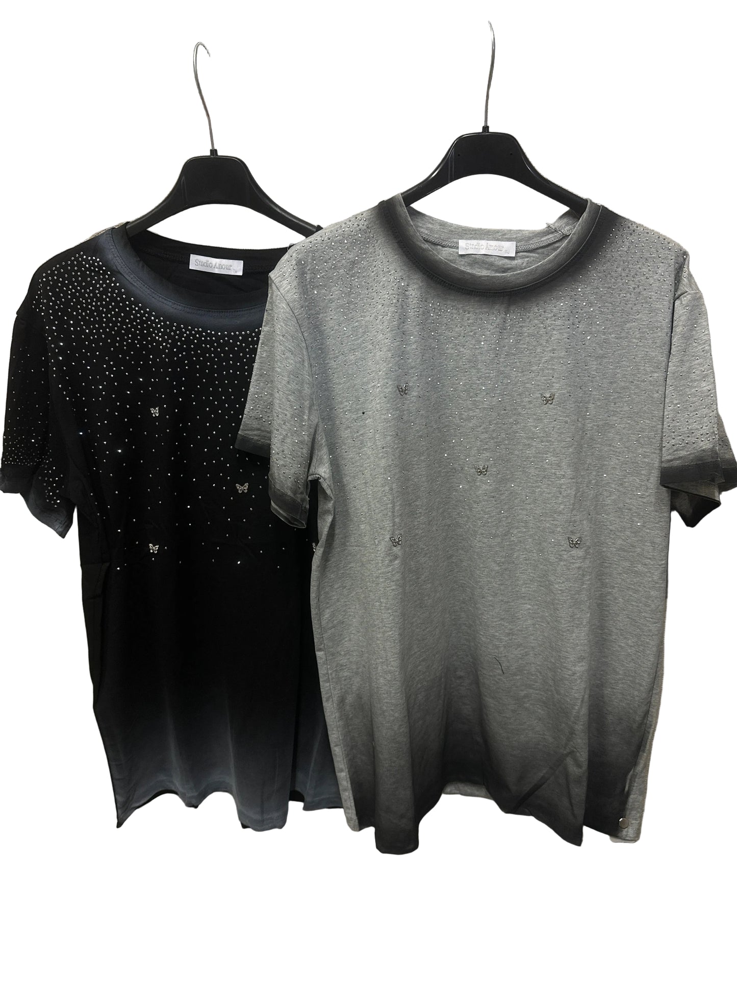 T-shirt strass art.K777