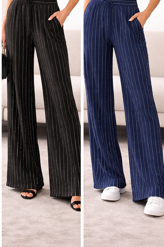 Pantatuta a palazzo con strass art.YP1223