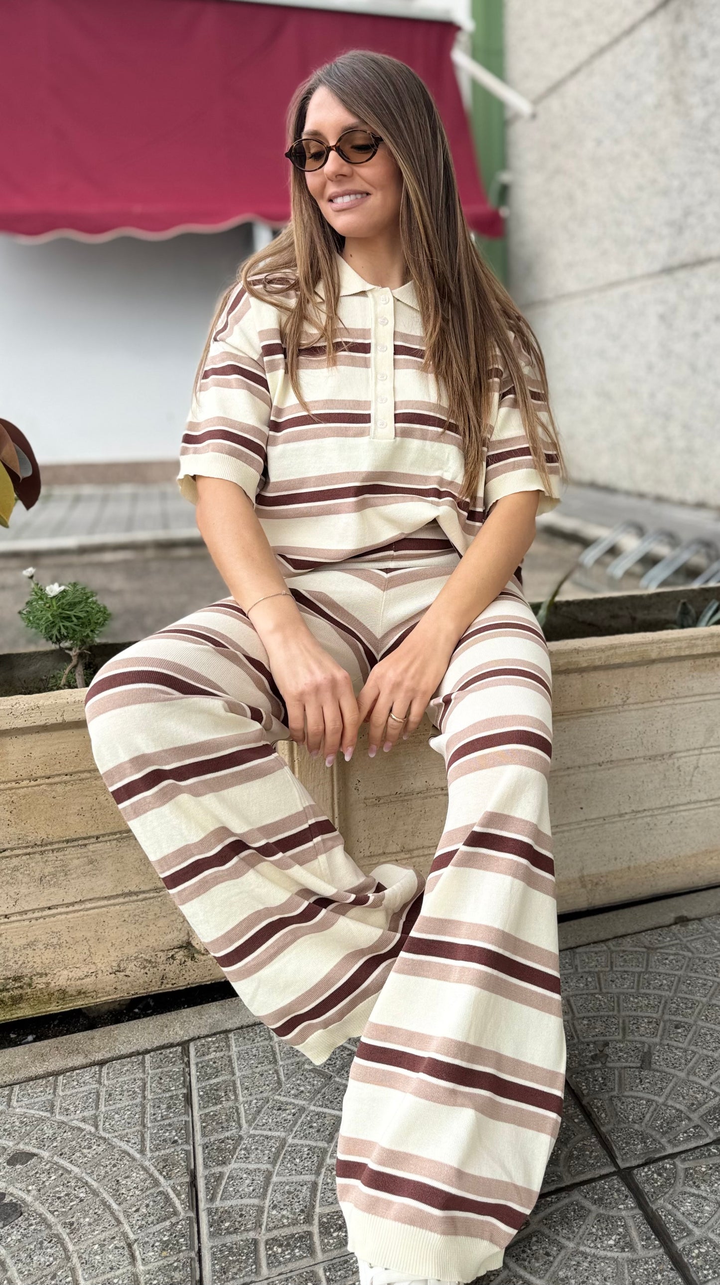 Coordset Jonas Righe mezza manica art-k299