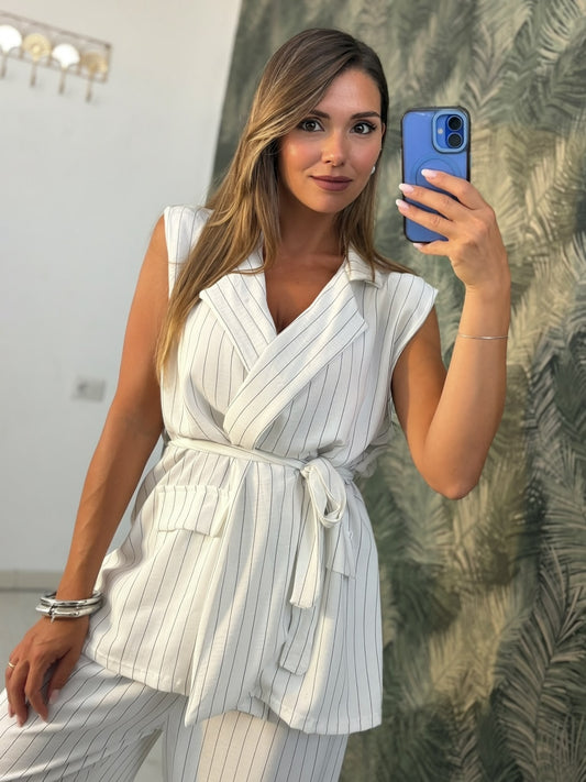 Coordset Vittoria gessato