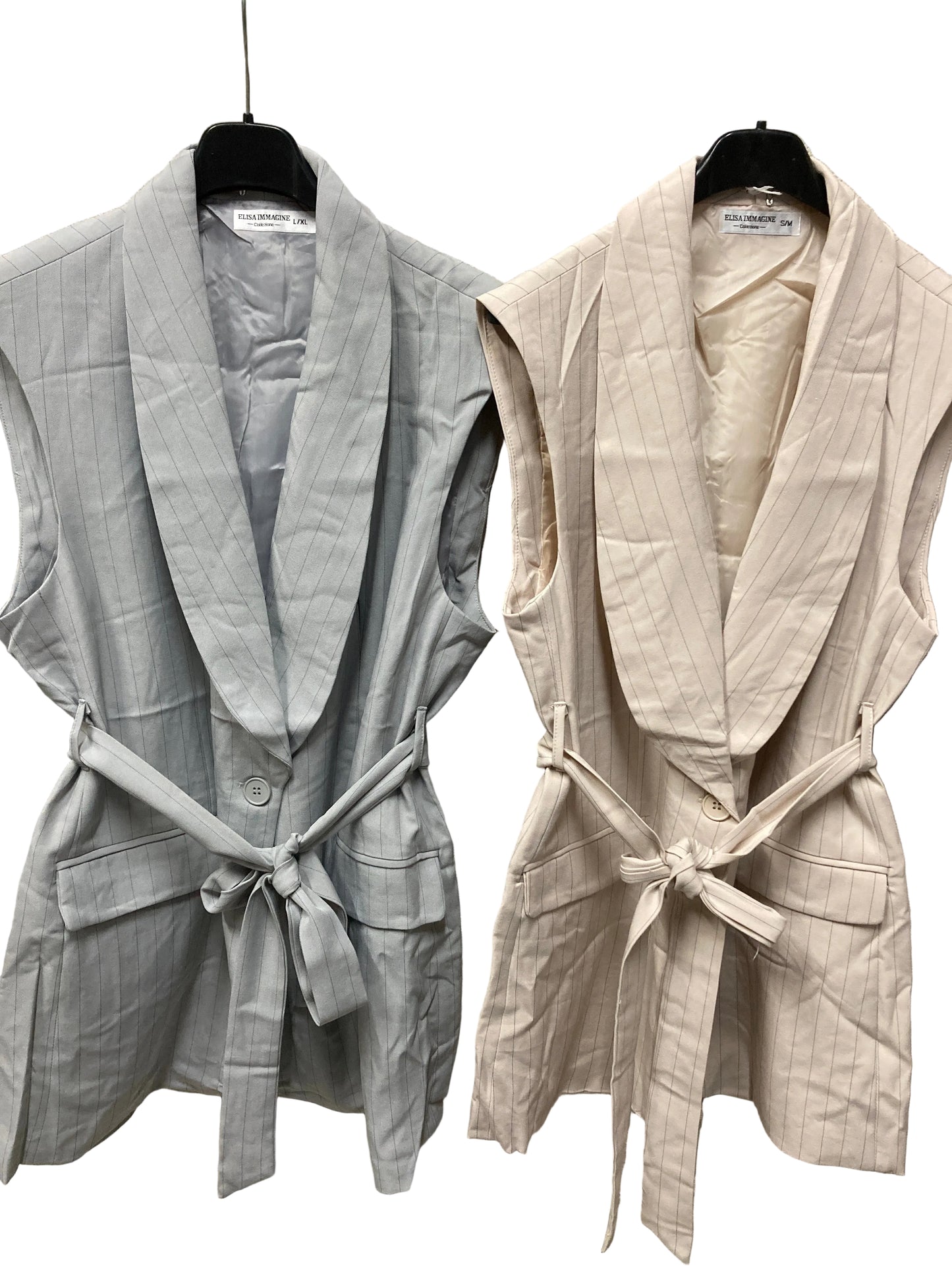 Smanicato gessato con fusciacca Art- 062