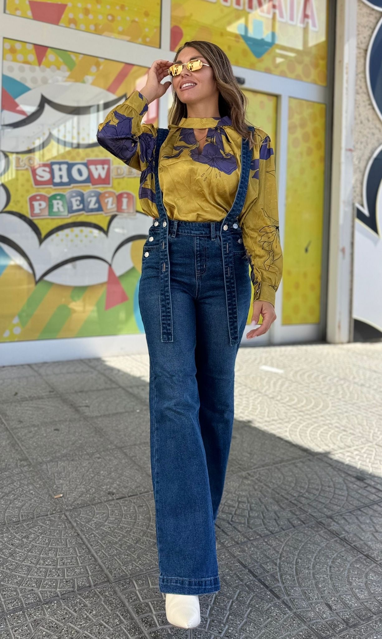 Camicia fantasy fiori