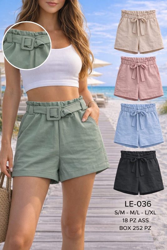 Short’s cotone fresco art.LE-036