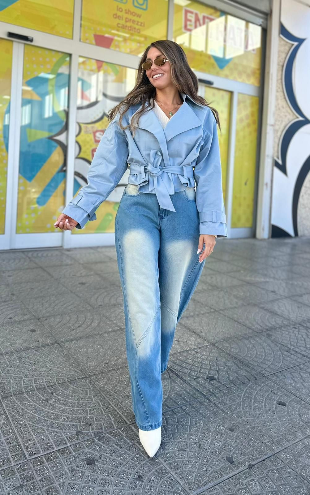 Giacca crop art.B9385CL