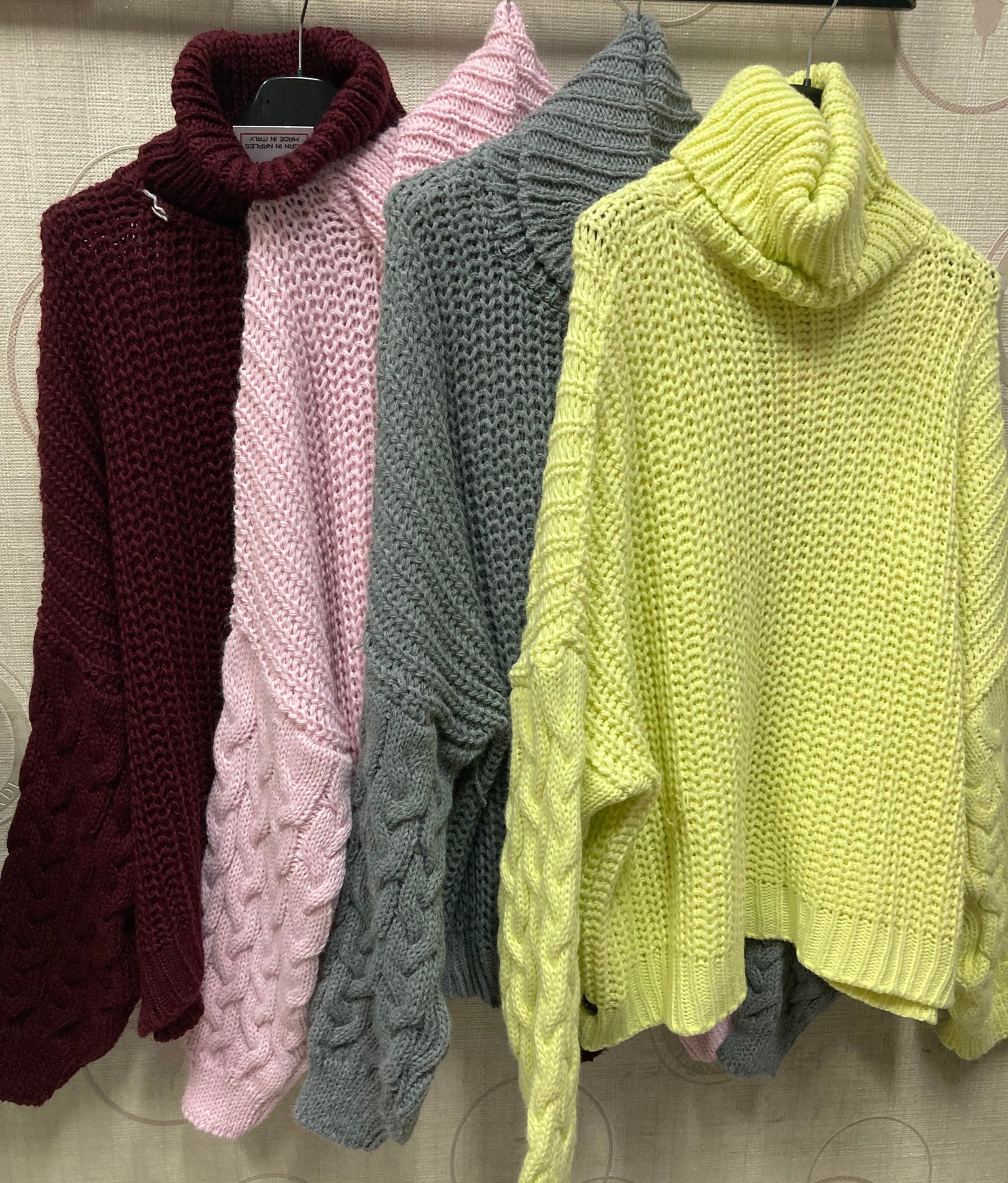 Maxi Pull con manica larga