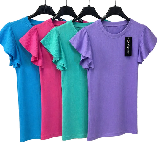 Maglia costine con manica voilá art.2961 promo1