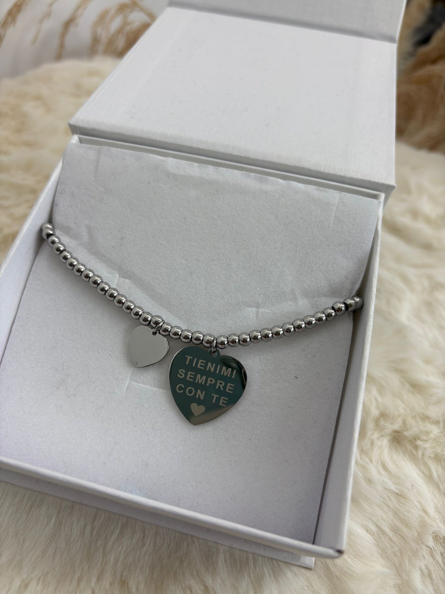 Bracciale con frase dedica