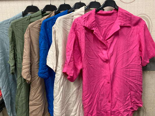 Camicia Over-Size in lino