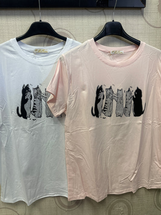 T-shirt kittens art- z681