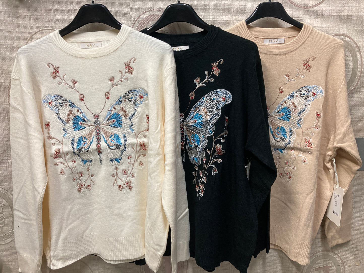 Pull con Farfalla Art-a7942