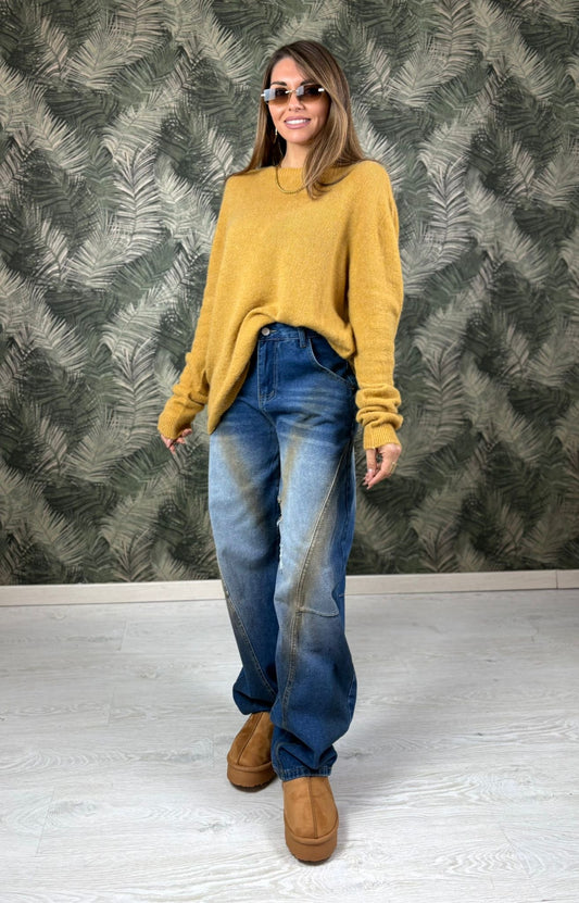 Maglia lunga lana pettinata LSDP