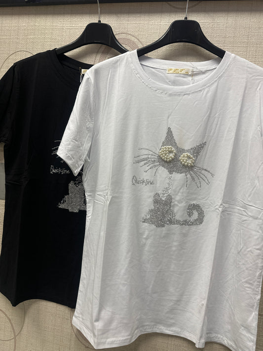 T-shirt Cat art- 82547