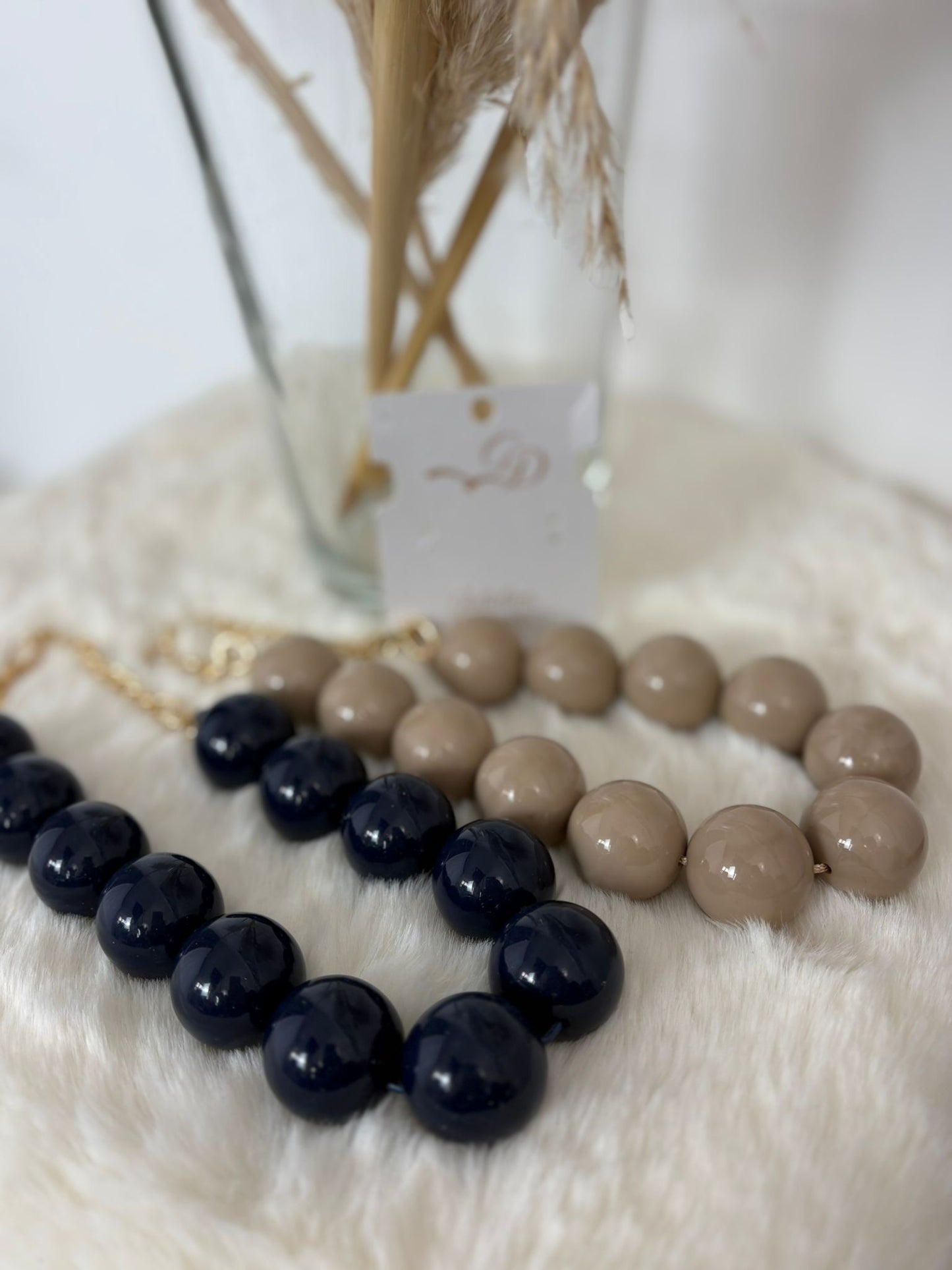 Collana perle grandi