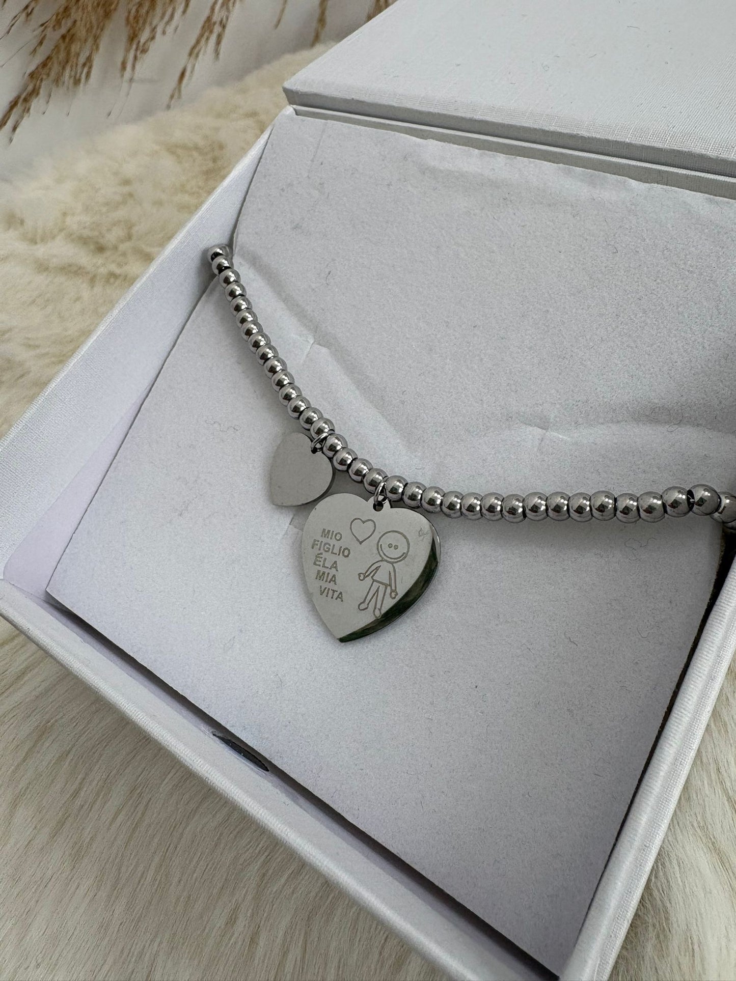 Bracciale con frase dedica