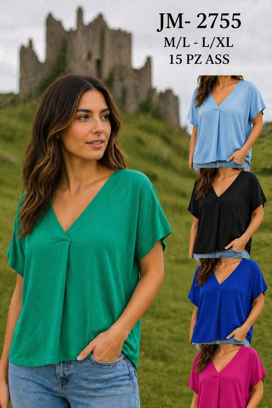 Maglia scollo a V art-jm2755