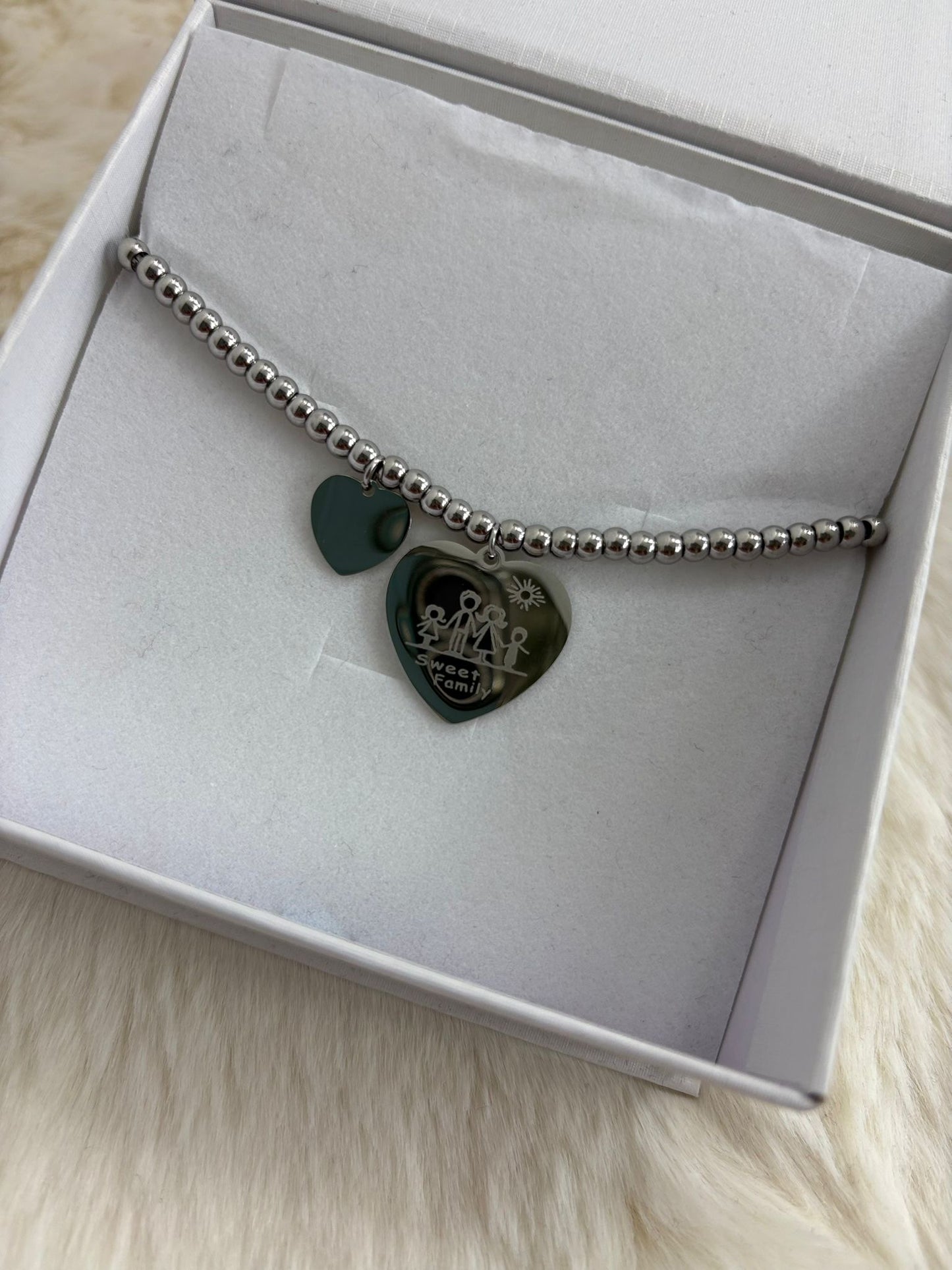 Bracciale con frase dedica