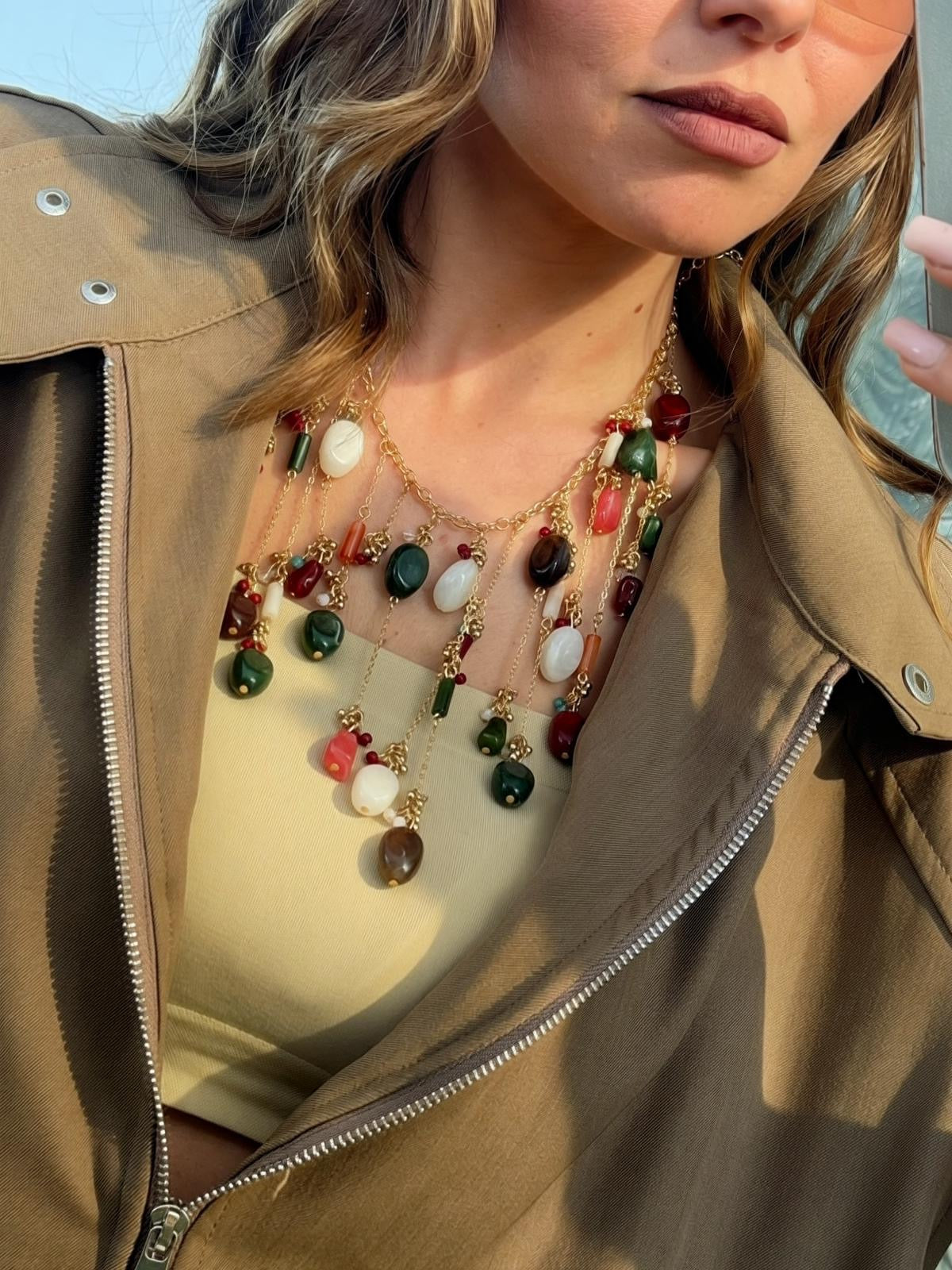 Collana con ciondoli mod.zara