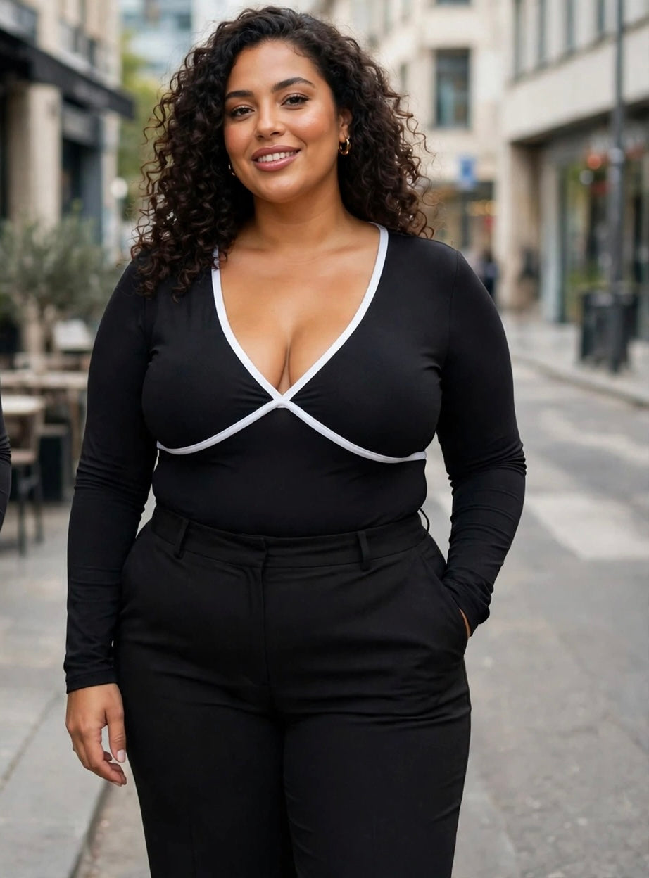Body bi-color curvy