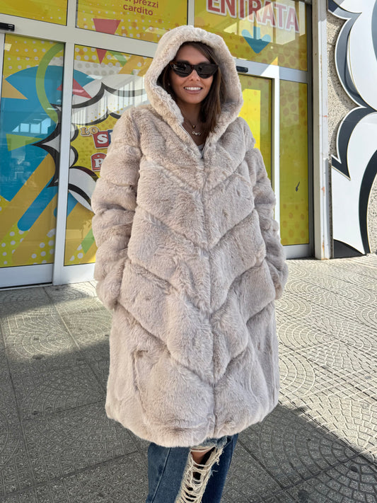 Eco pelliccia lunga Art-Xc246003